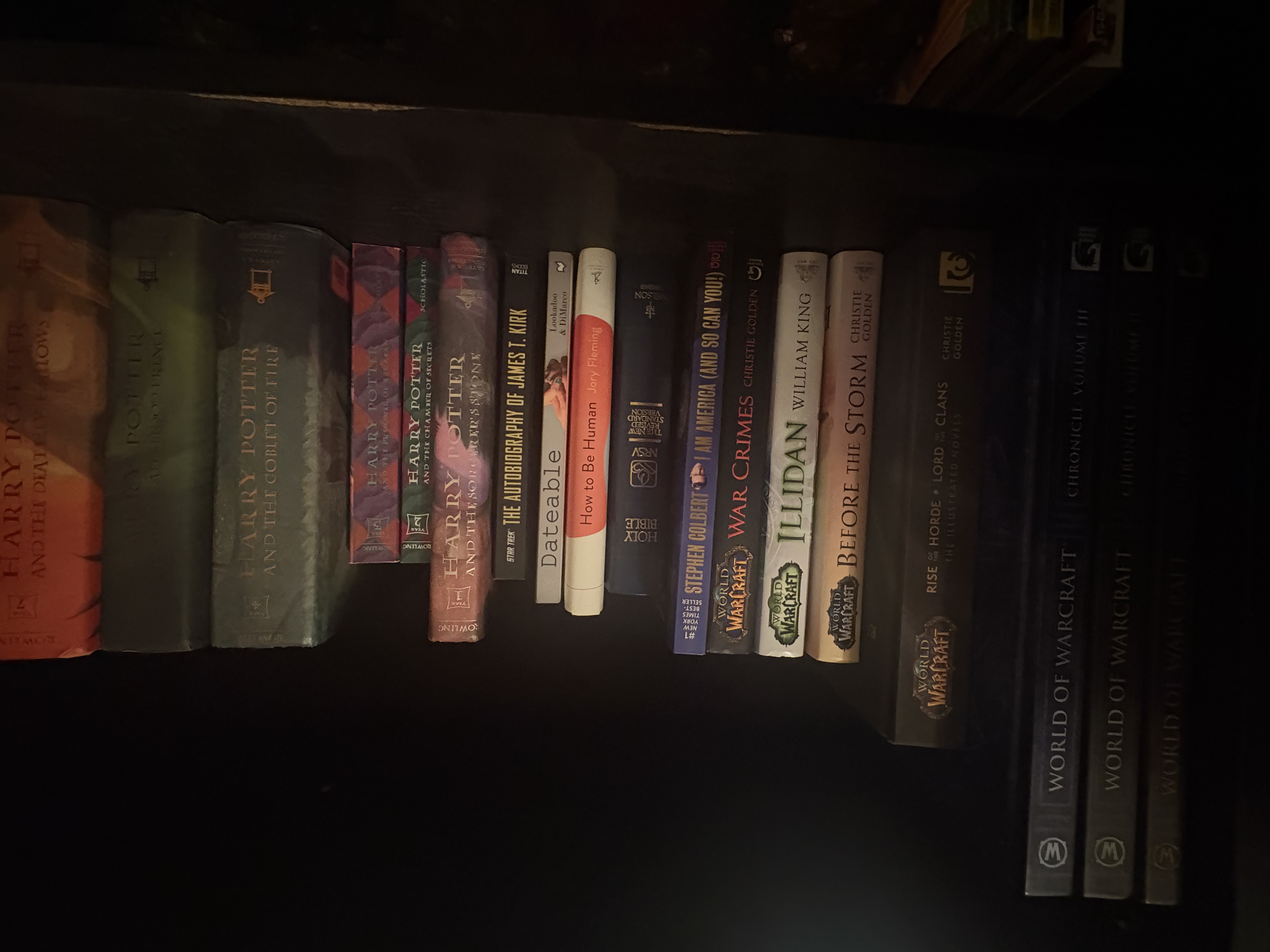 my comic book shelf