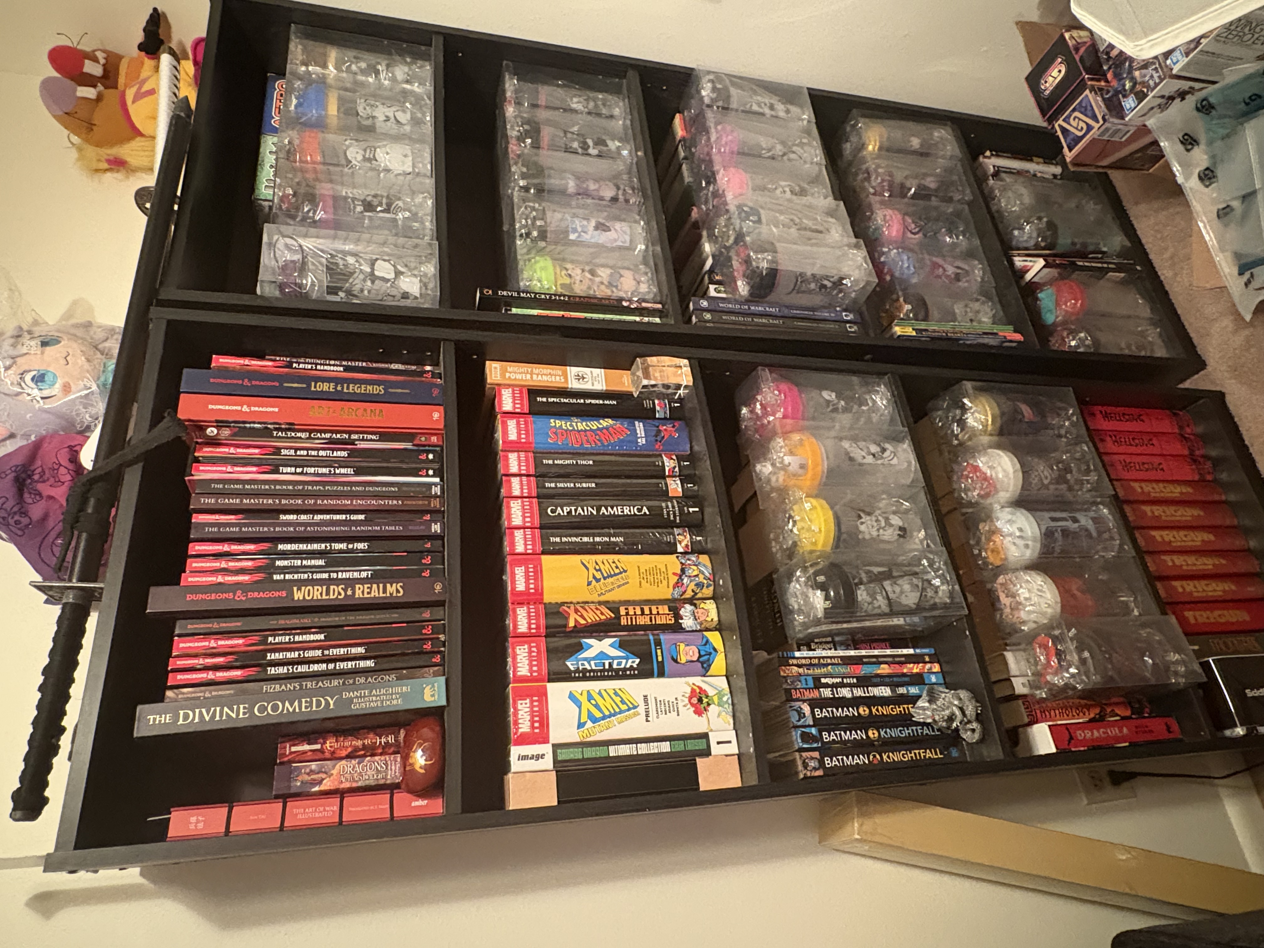 my comic book shelf