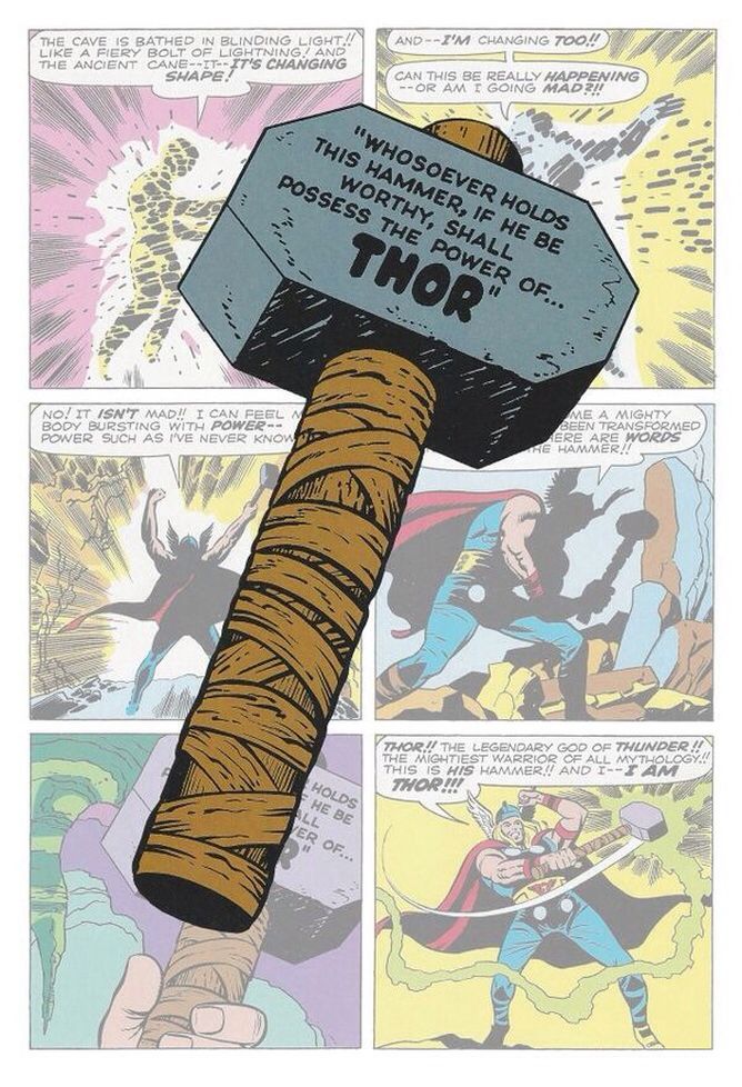 Thor's hammer Mjolnir